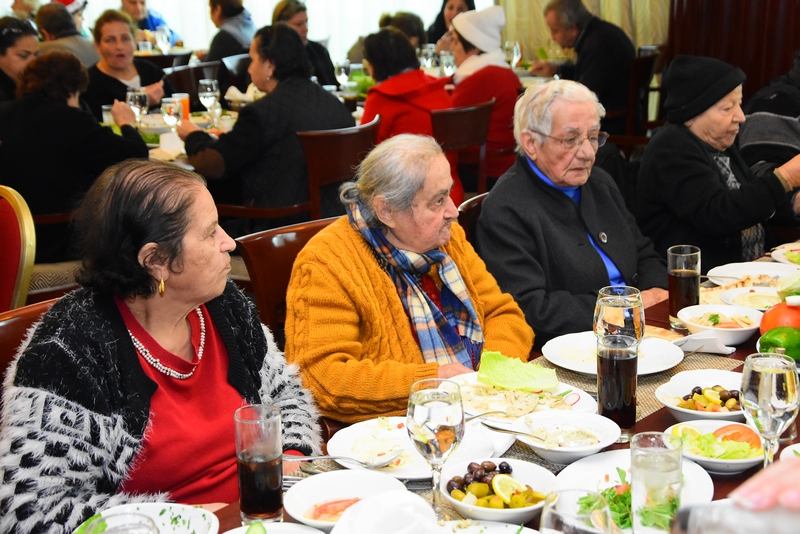 Hilton Beirut Metropolitan Palace's Christmas lunch for the elderly people